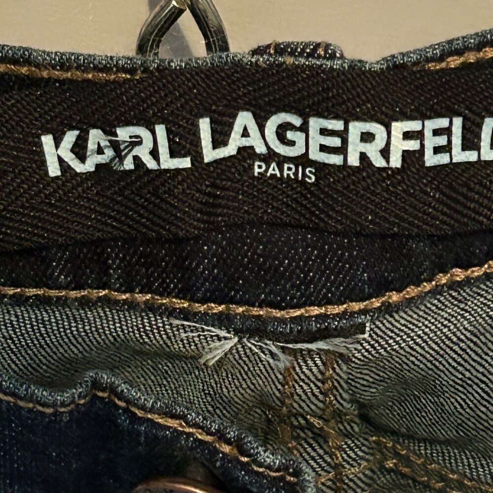 Karl Lagerfeld Women's jeans Sz 12 (est.) 31" waist - Picture 3 of 5